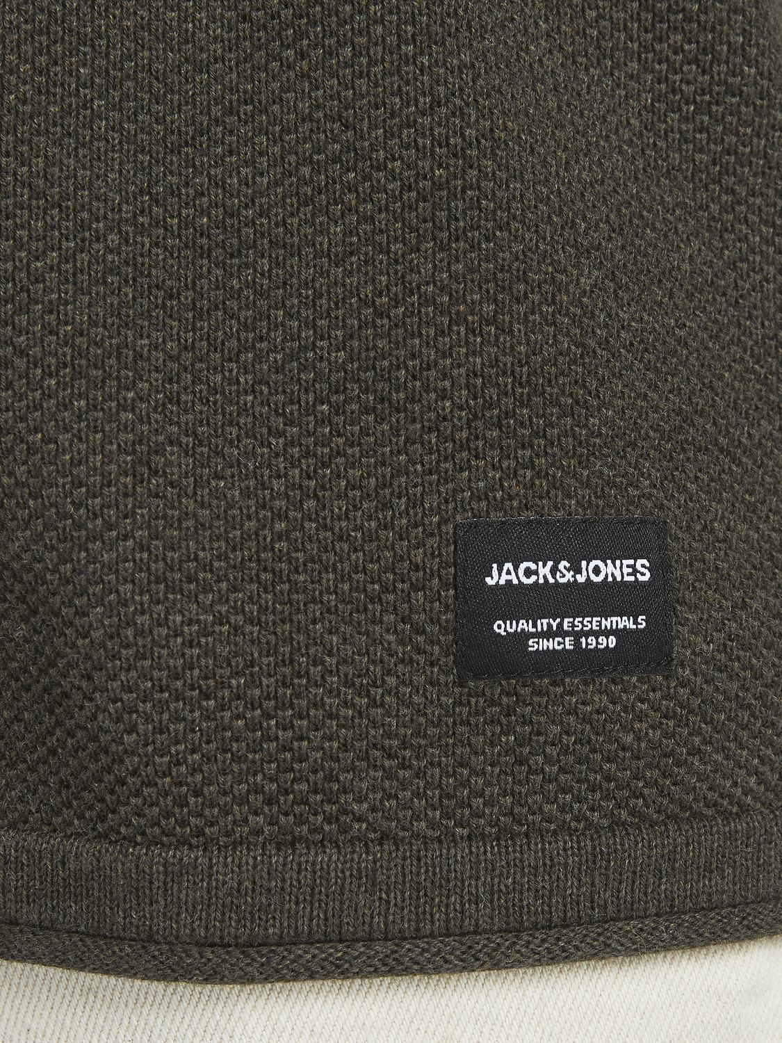 JJEHILL KNIT CREW NECK NOOS - 12157321