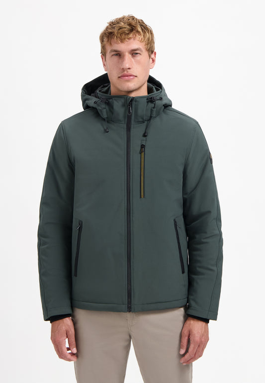 Jacket Short Fit Hooded Softshell S - 29630807SN