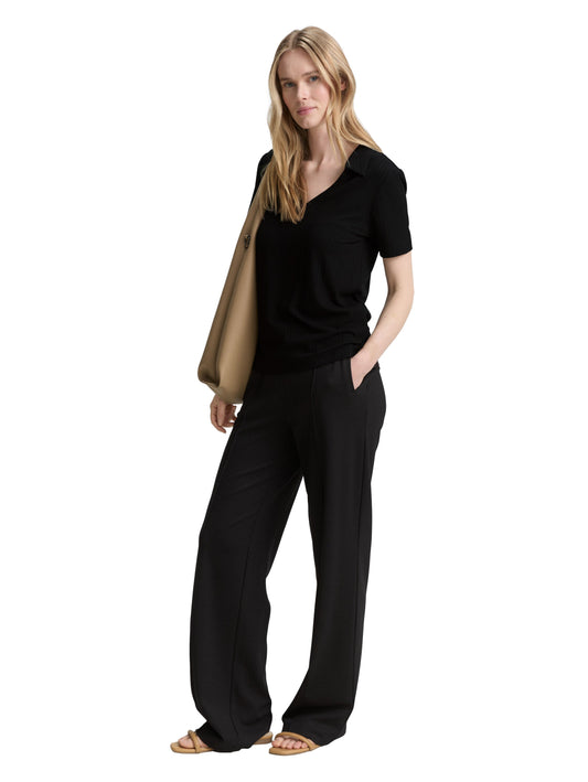 T-shirt rib polo shirt - 1046429