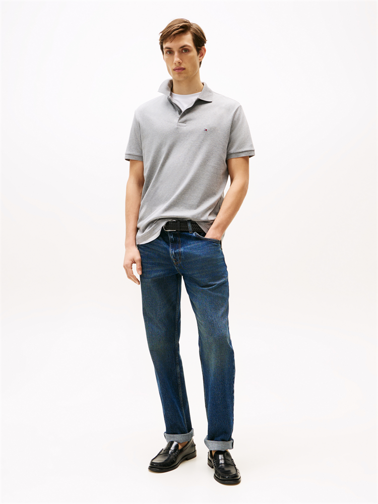 LIQUID COTTON REG SEASONAL POLO - MW0MW39994