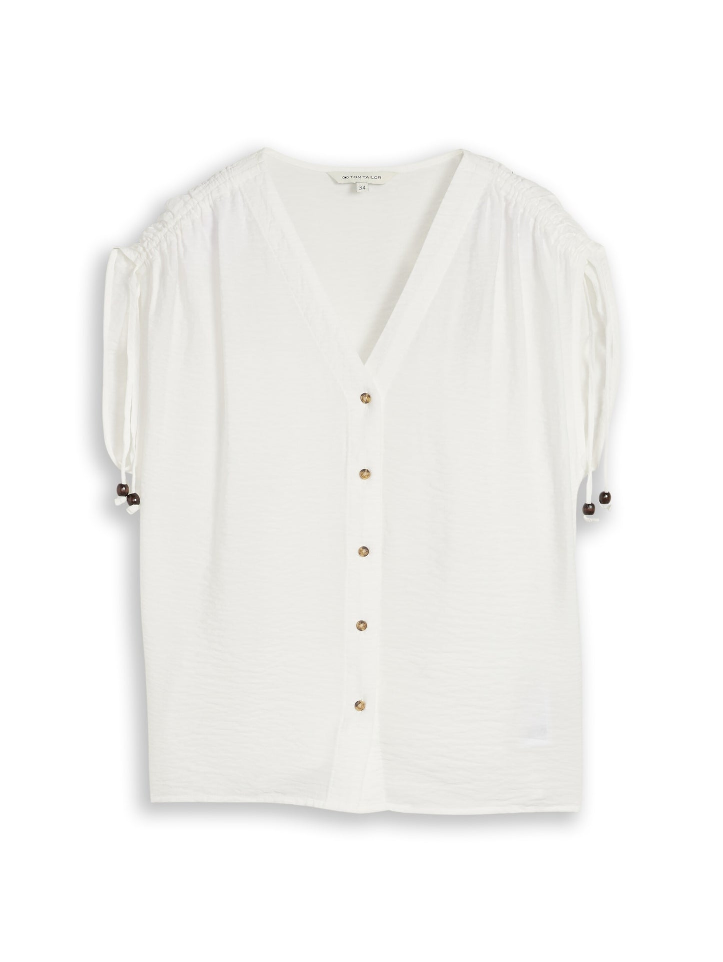 blouse top with gathering - 1051085