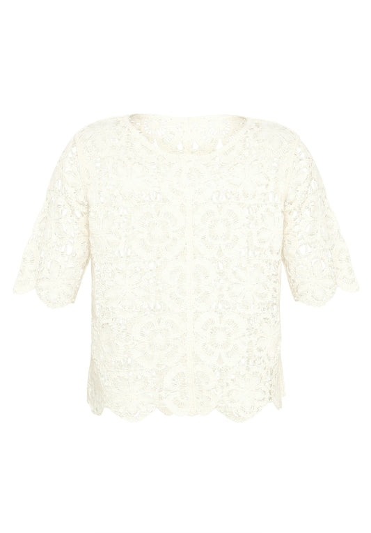 Strickpullover Kurz 1/2 Arm - 50133432