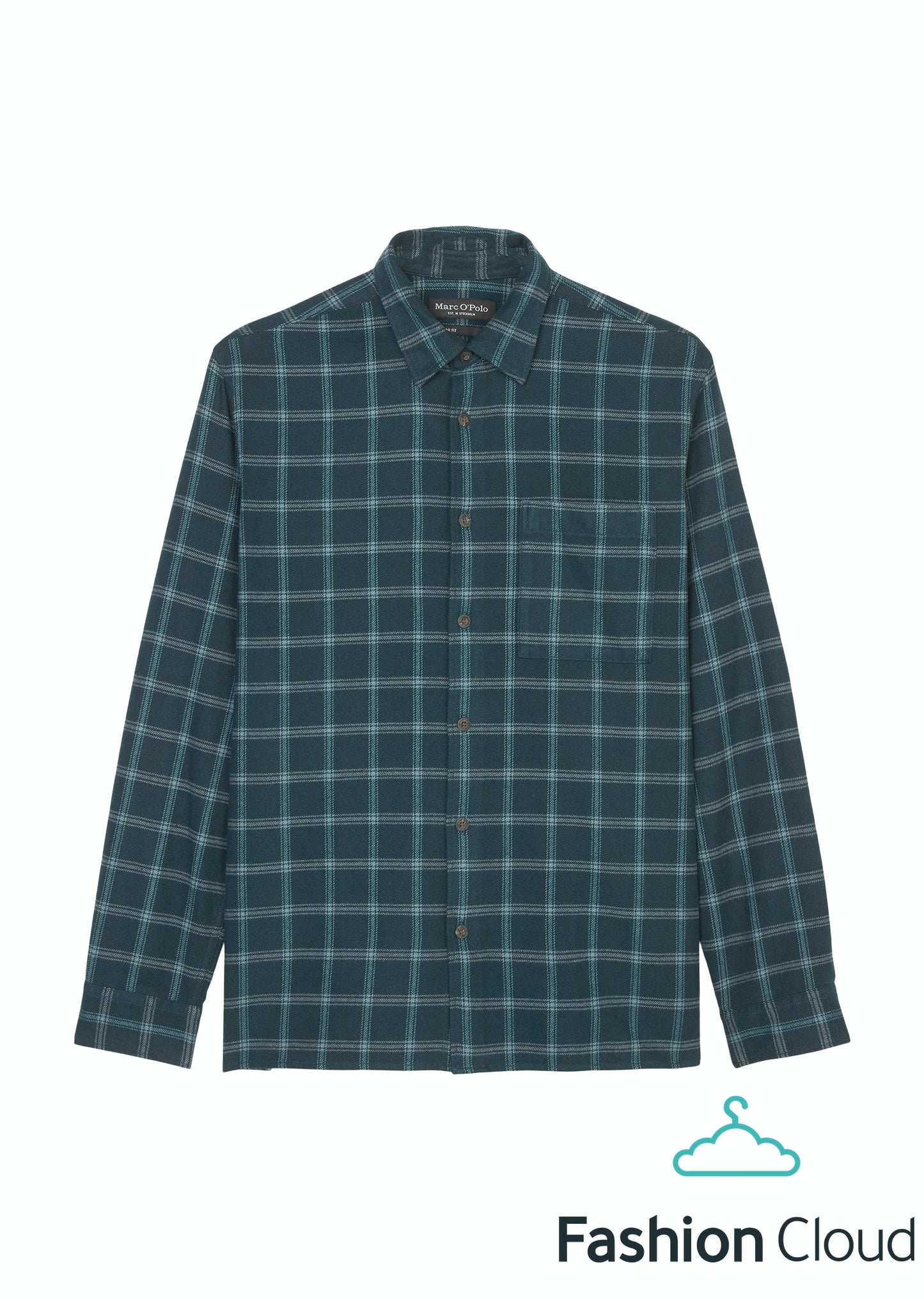 Kent collar, one chest pockets, str - 330734042306