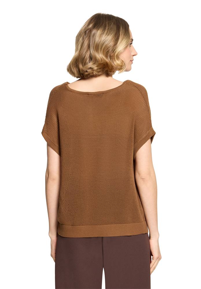 Strickpullover Kurz ohne Arm - 54712006
