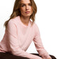 knit cashmere blend crewneck s - 1053393