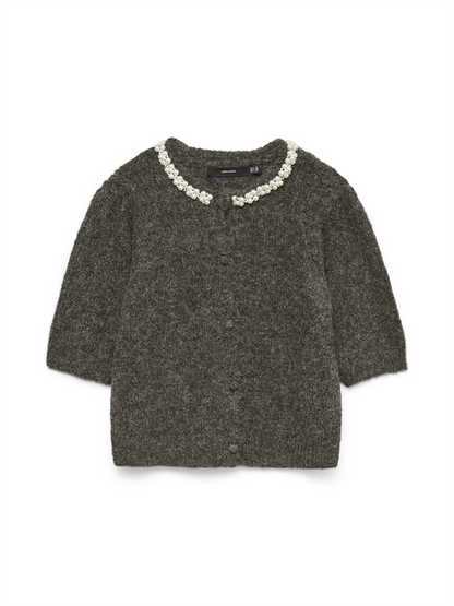 VMOCEAN 2/4 O-NECK JEWELLERY CARDIG - 10334965