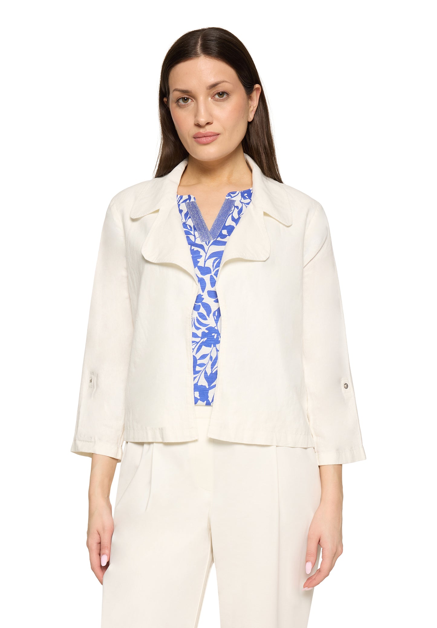 Blazer Kurz Einreiher 3/4 Arm - 47551340
