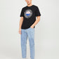 JORCOBIN TEE SS CREW NECK LN - 12250411