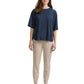 jersey loose fit pants ankle - 1008375