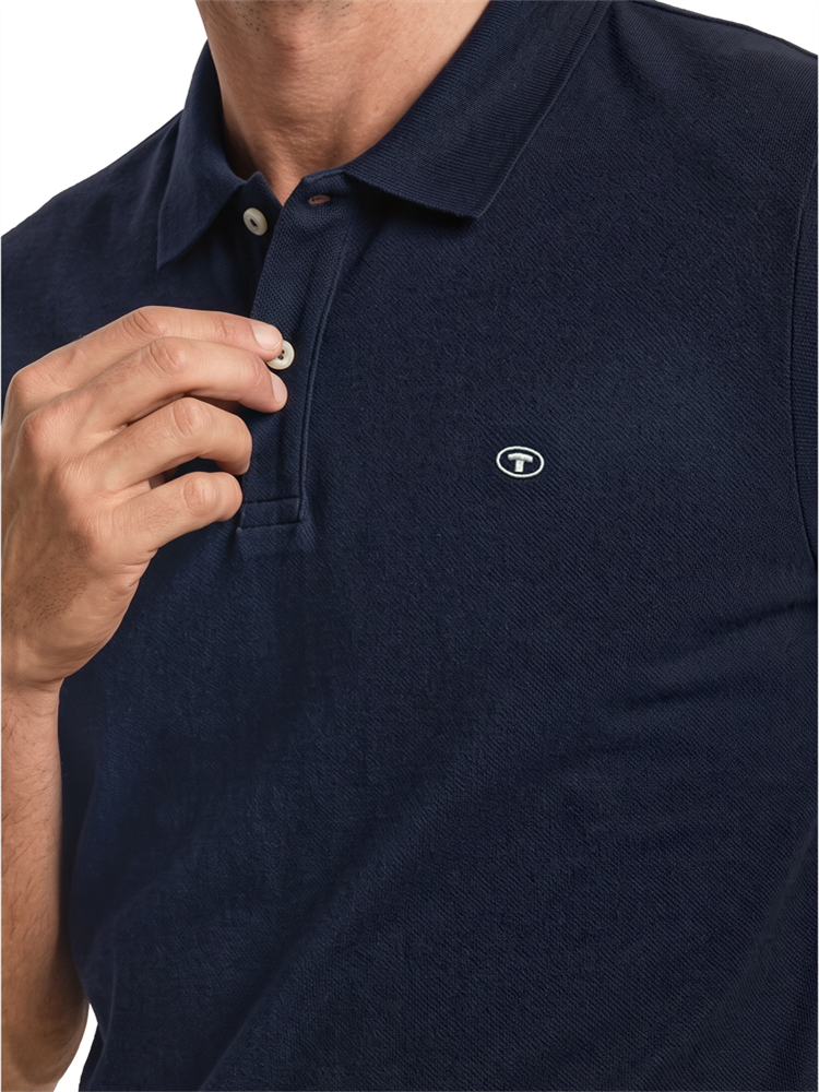 basic polo with contrast - 1027713