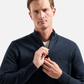 Pullover Half Zip 2 Coloured Melang - N2185