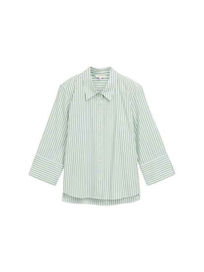 blouse modern shape striped - 1045256