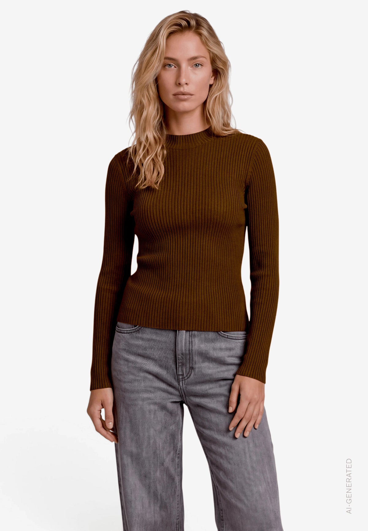 Strickpullover Kurz 1/1 Arm - 110-10004500