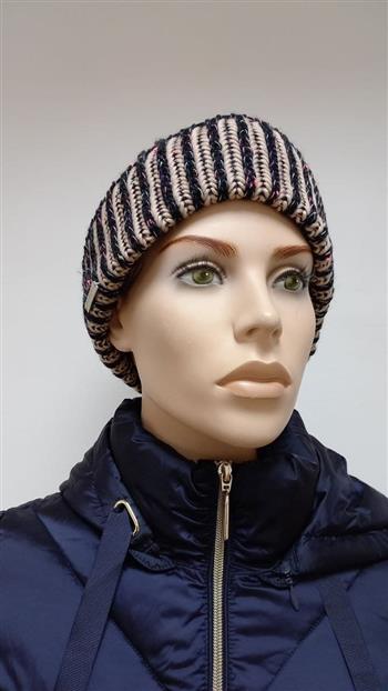 Pommelmütze in Streifen - 018727-00001