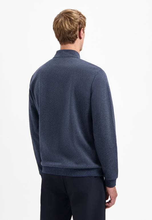 Sweater Full zip College Collar Twi - 29100916