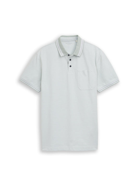 detailed polo with pocket - 1050159