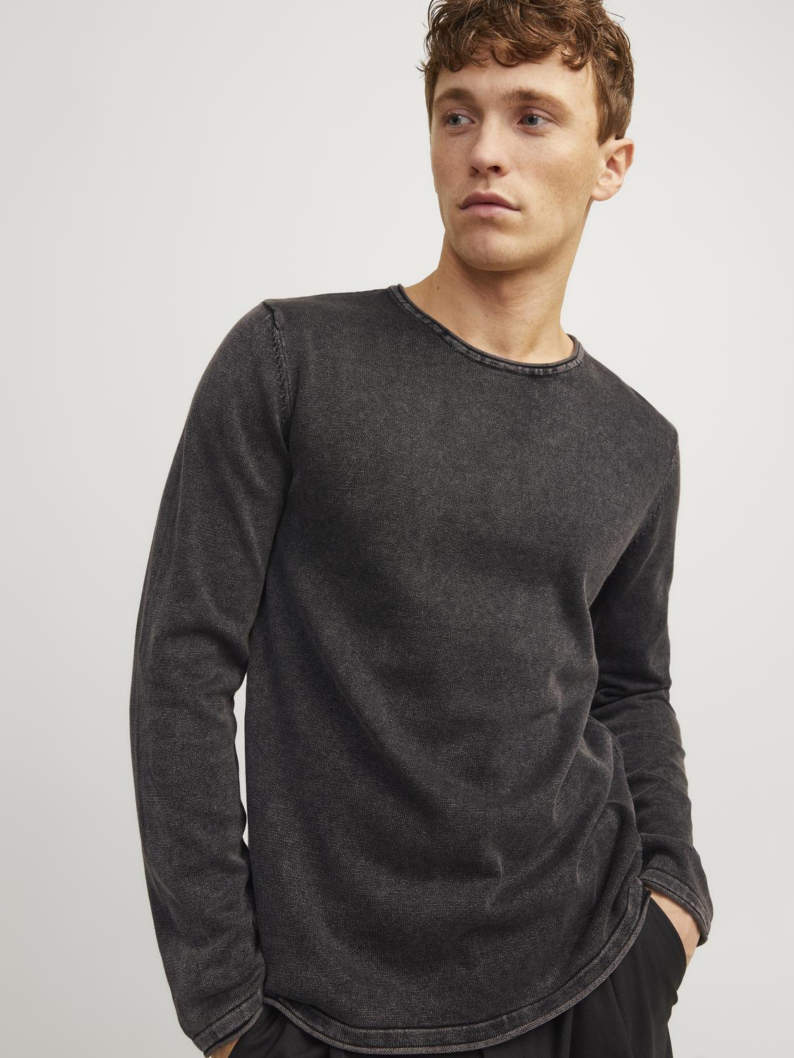 JJELEO KNIT CREW NECK NOOS - 12174001