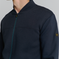 Sweater Full Zipper Jacquard Mix Bo - 27100119