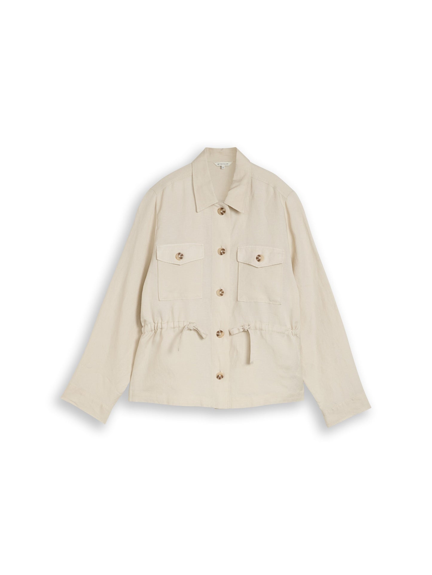 blazer jacket with linen - 1049779