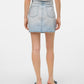 VMBETTY MR SHORT WRAP DENIM SKIRT G - 10307663