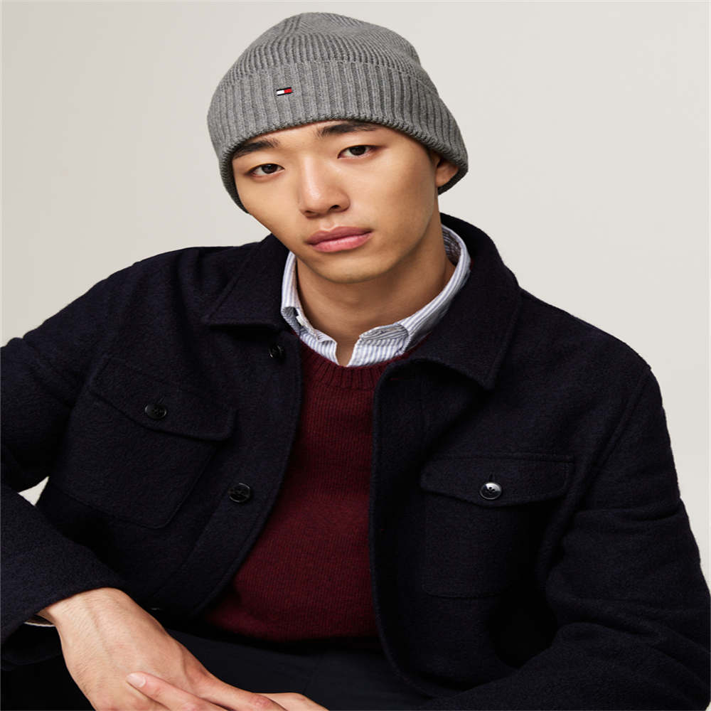 TH FLAG PIMA COTTON BEANIE - AM0AM12796