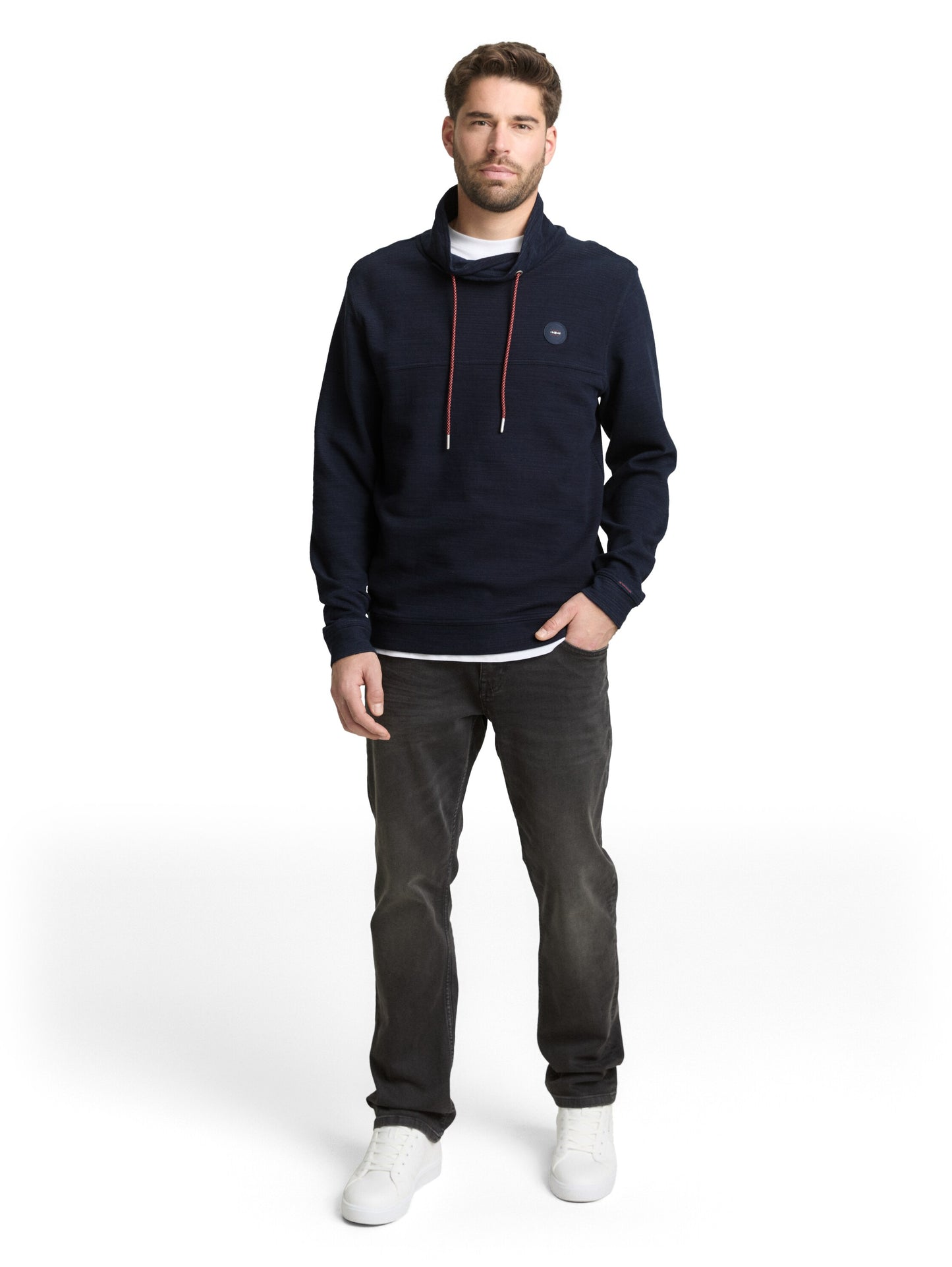 structured t-shirt snood - 1050141