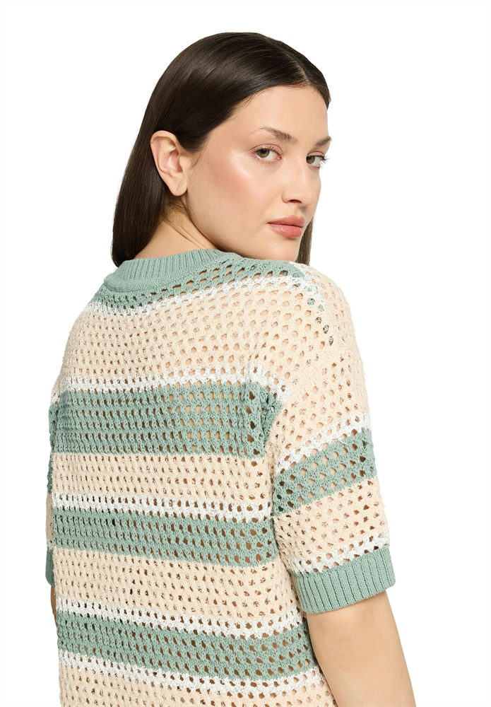 Strickpullover Kurz 1/2 Arm - 59863282