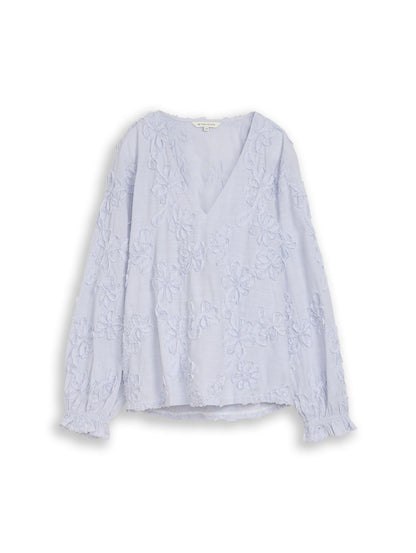 blouse with tape embroidery - 1052599