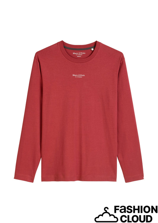 T-shirt, long sleeve, logo print at - 528201252020