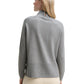 knit pullover with saddle shou - 1047698