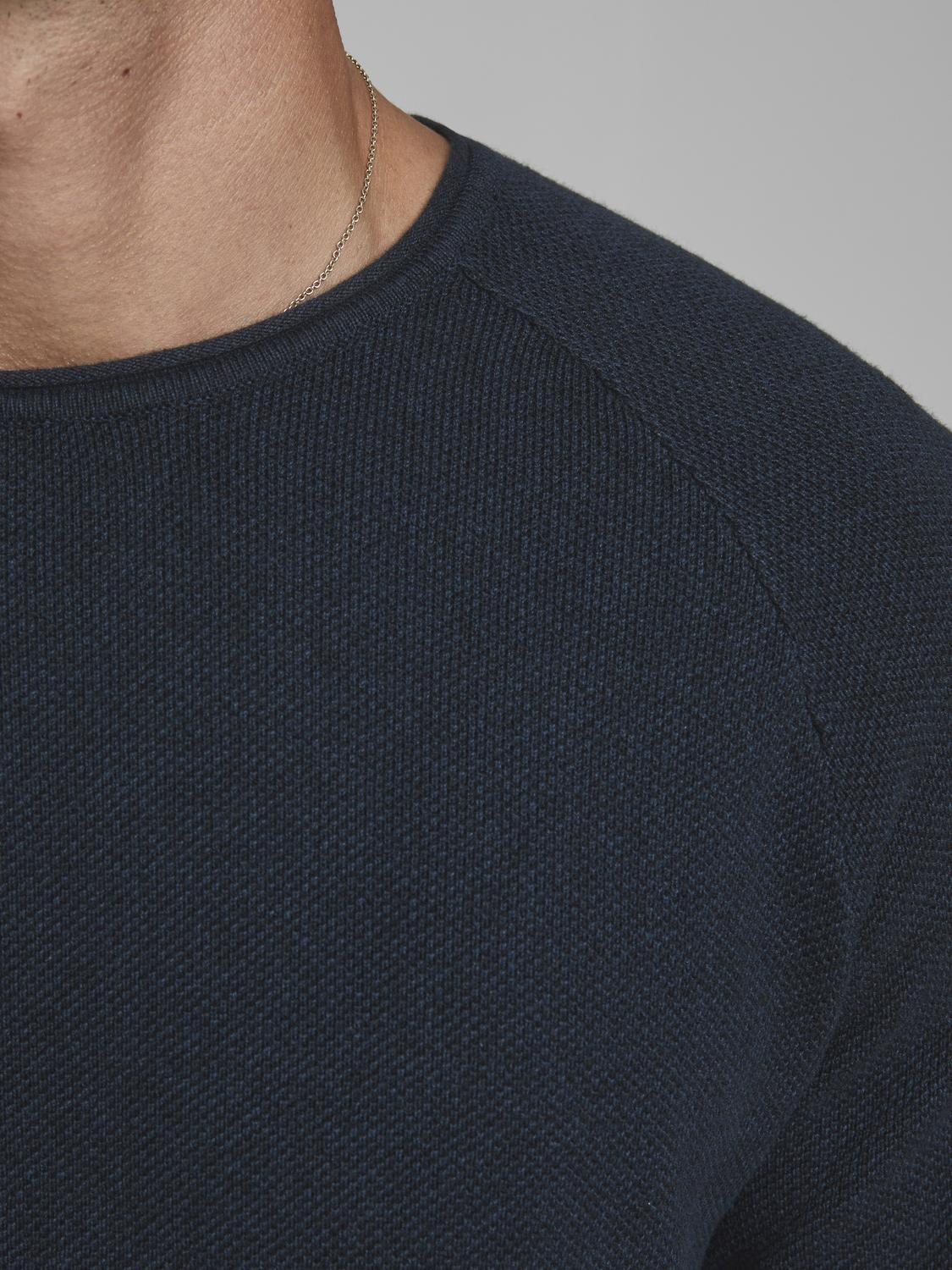 JJEHILL KNIT CREW NECK NOOS - 12157321