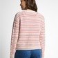 knit structured stripe cardiga - 1050786