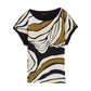 T-shirt deplaced print - 1047064