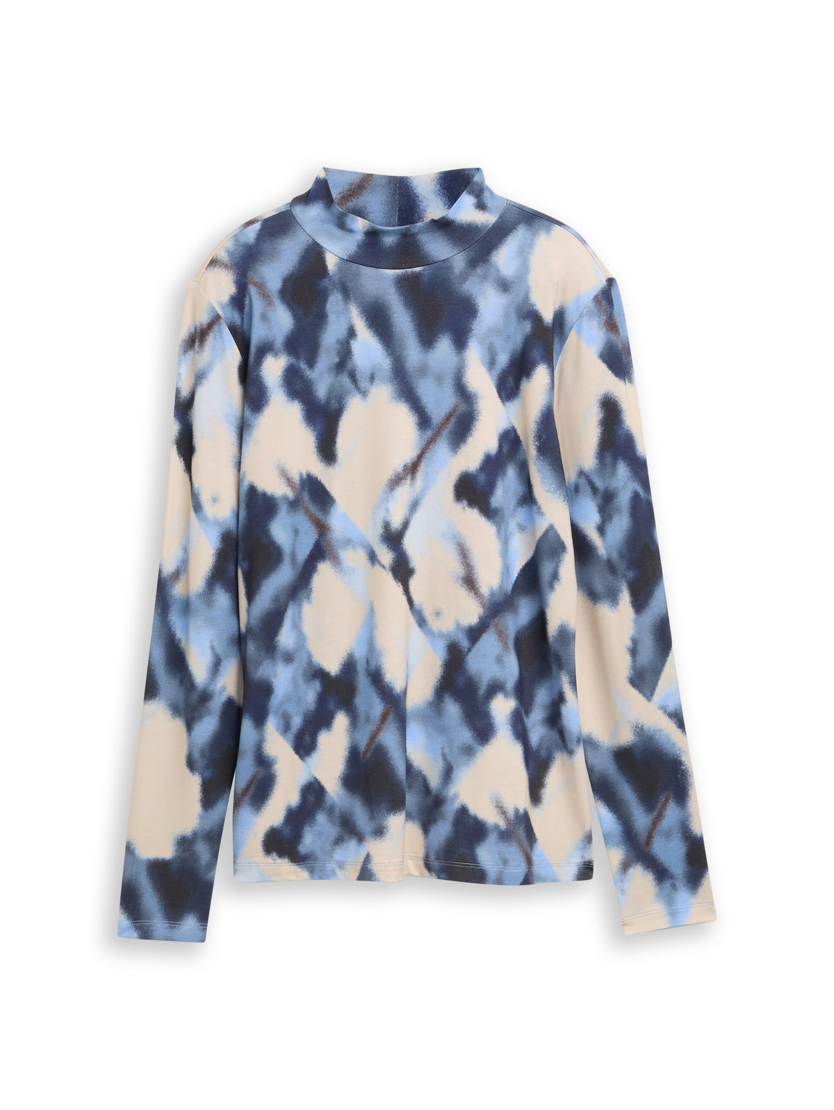 T-shirt mock neck alloverprint - 1048930