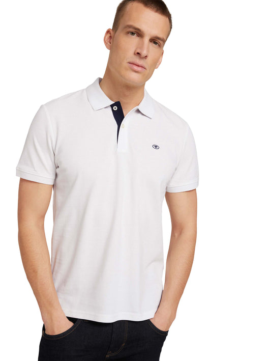 basic polo with contrast - 1027713