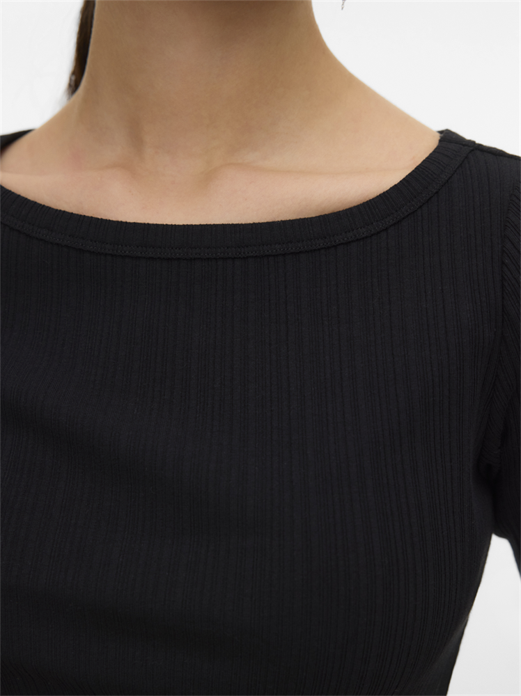 AWVERDE 3/4 BOATNECK TOP - 10339925