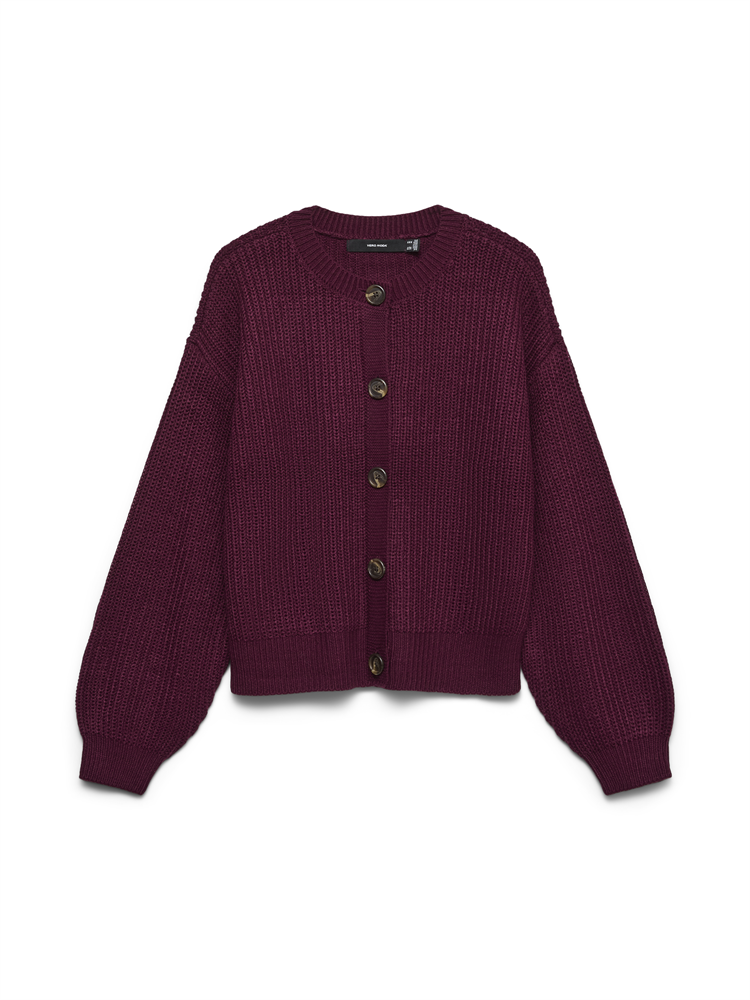 VMLEA LS O-NECK CARDIGAN NOOS - 10337797