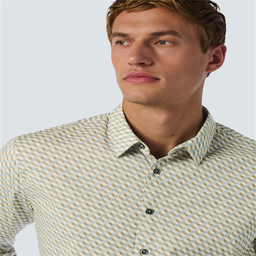 Shirt Stretch Allover Printed - 25430714