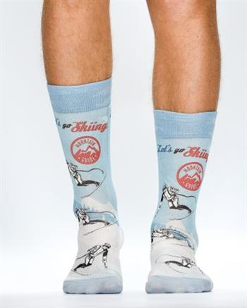 Men Socks LETS SKI - 2010-04166-502