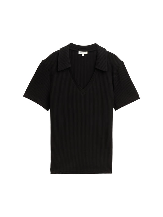 T-shirt rib polo shirt - 1046429
