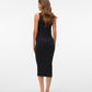 VMLAVENDER SL O-NECK CALF DRESS VMA - 10230437