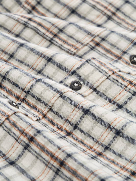 comfort checked shirt - 1052328
