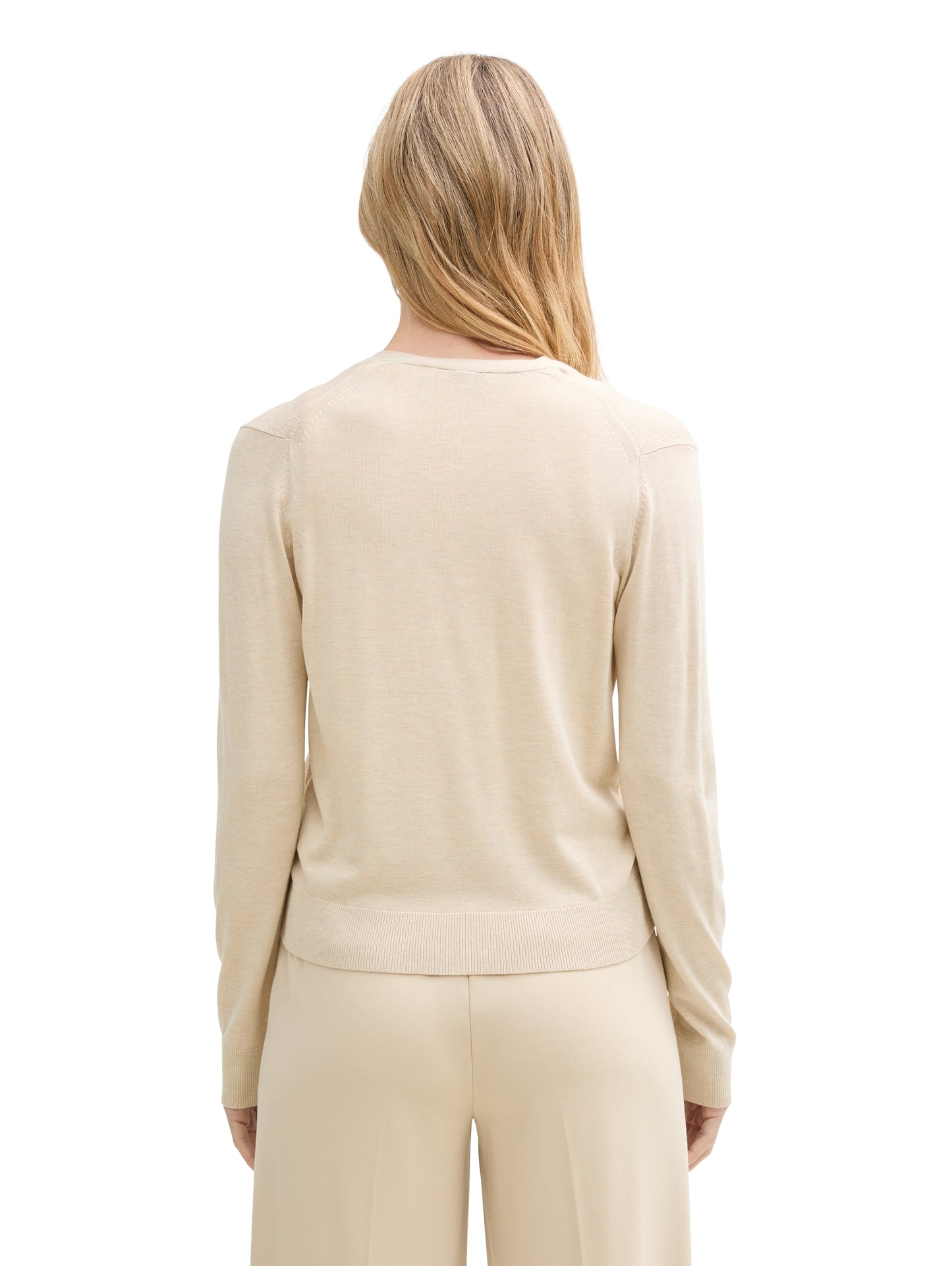 knit v-neck cardigan - 1045465