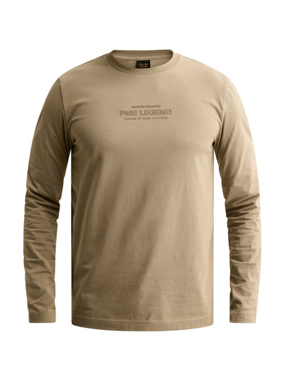 Long sleeve r-neck cotton elastane - PTS2608504