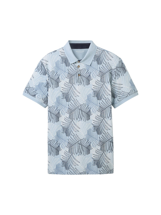 allover printed polo - 1040947