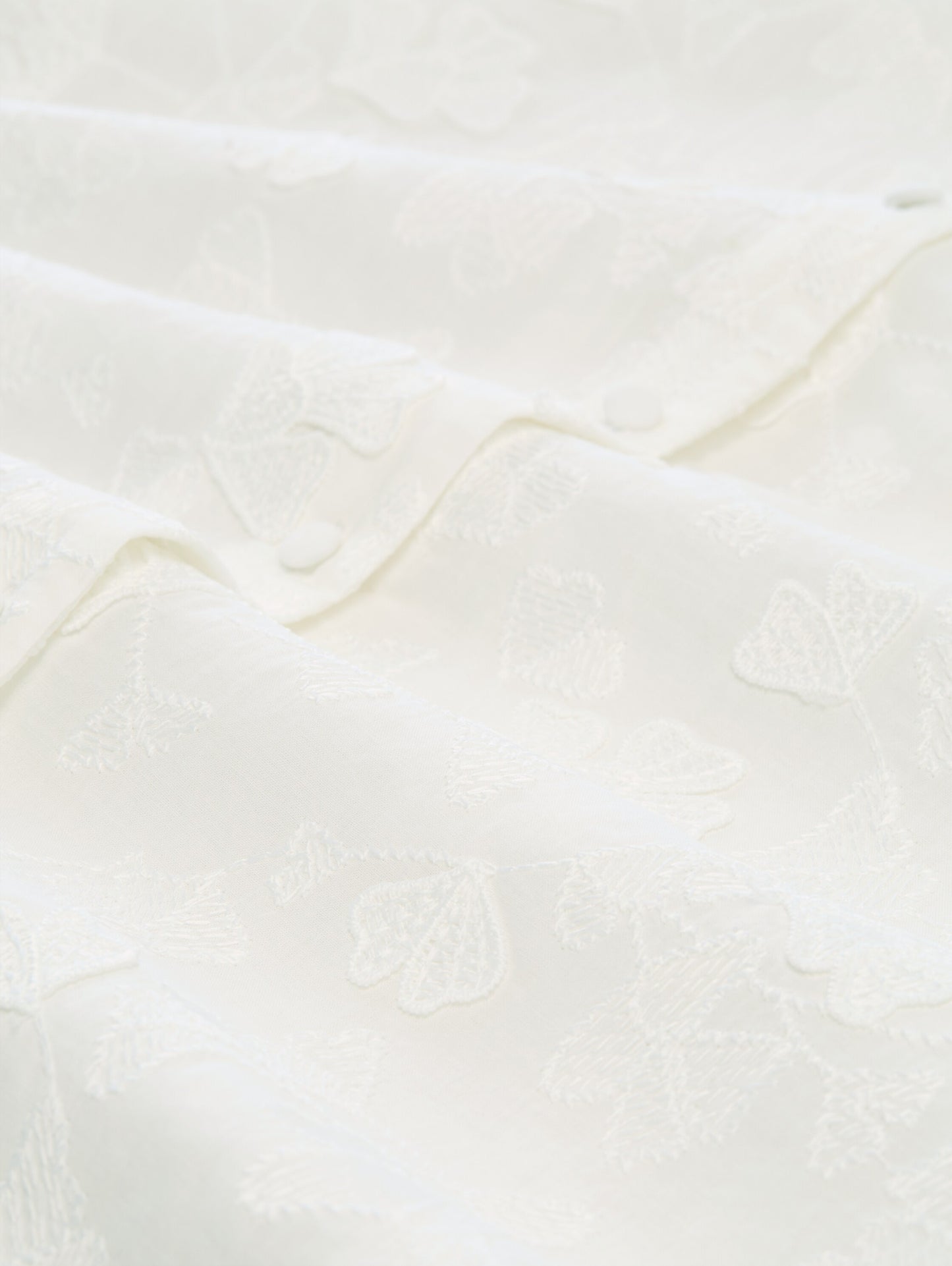 blouse with ginko embroidery - 1050775