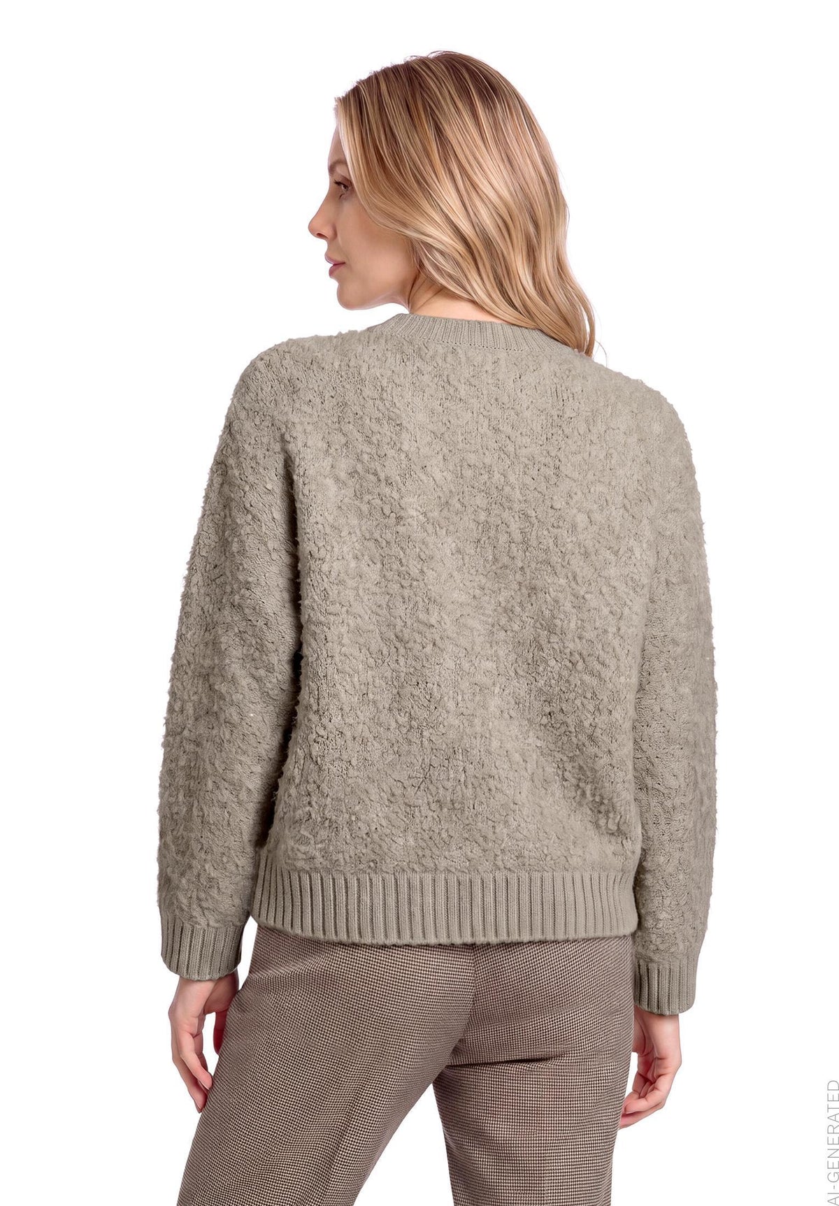 Strickpullover Kurz 3/4 Arm - 59813332