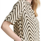 dress linen with polo collar - 1046481