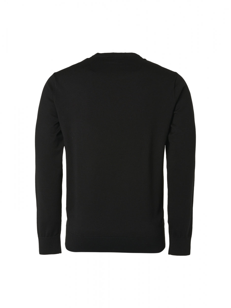 Pullover Crewneck 2 Coloured Melang - 21210880SN