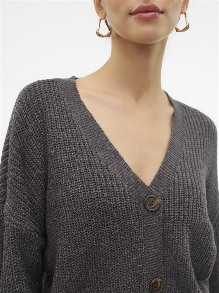 VMLEA LS V-NECK CUFF CARDIGAN NOOS - 10249632